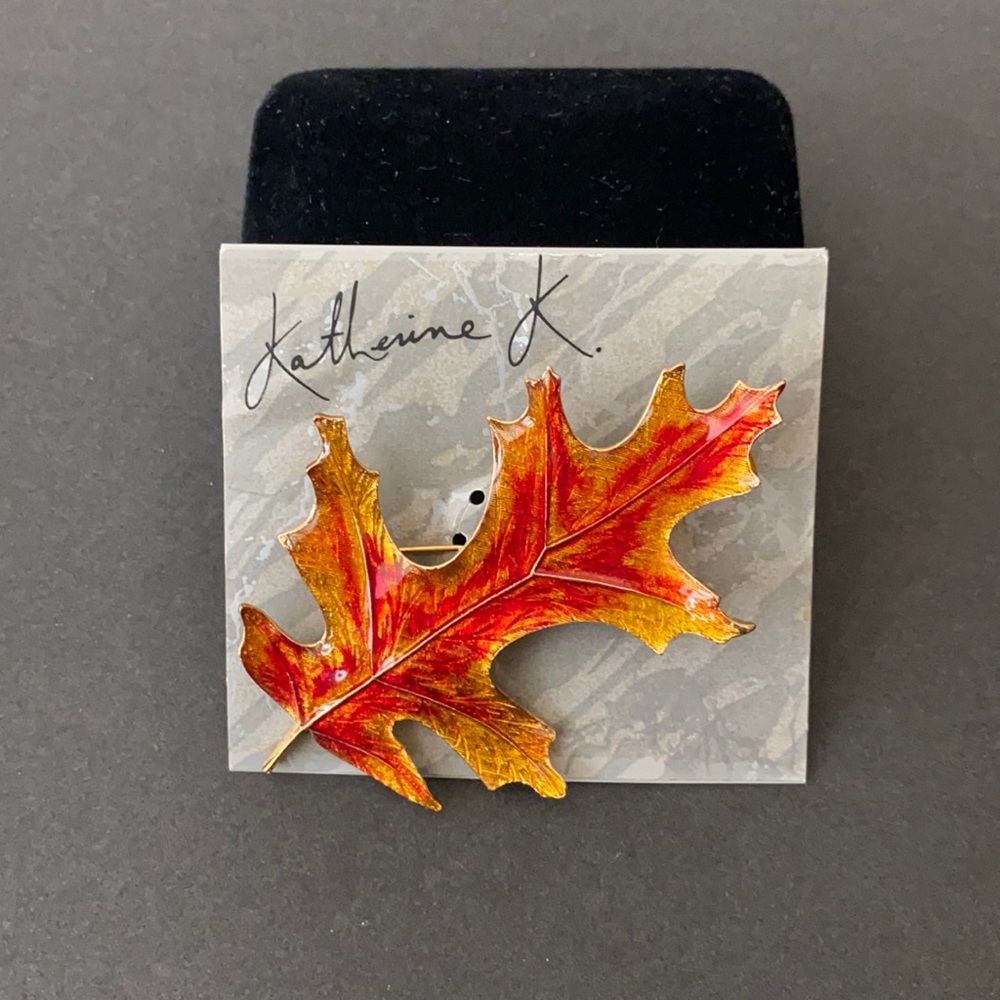 Katherine K brooch/pin